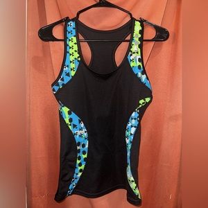 Black Sports Tank Top